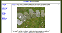 Desktop Screenshot of cat-traps.co.uk